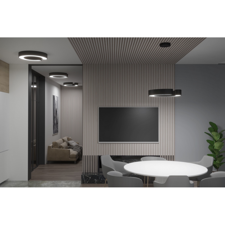 Immax NEO 7133 - LED SMART Pritemdomas lubinis šviestuvas CÉČKO LED/52W/230V + nuotolinio valdymo pultas 60 cm Tuya ZigBee