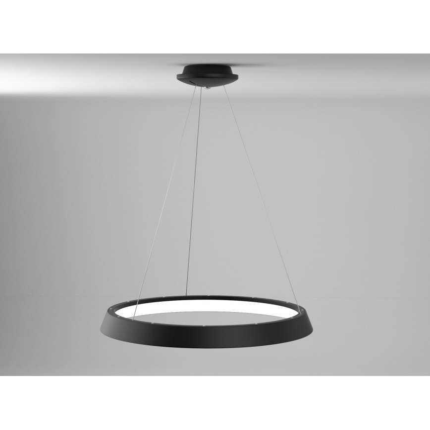 Immax NEO - LED Pritemdomas, ant virvės kabinamas, lubinis šviestuvas LIMITADO LED/39W/230V 60 cm juodas Tuya