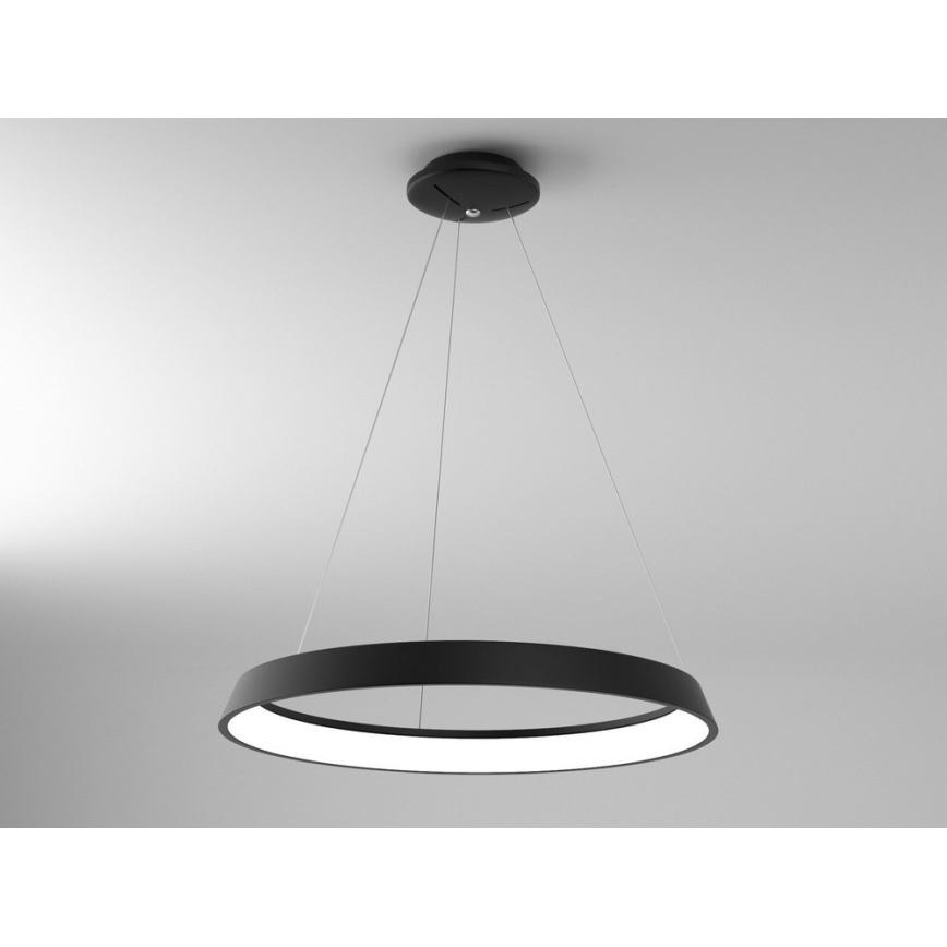 Immax NEO - LED Pritemdomas, ant virvės kabinamas, lubinis šviestuvas LIMITADO LED/48W/230V 80 cm juodas Tuya