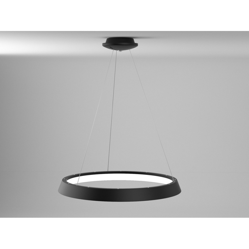 Immax NEO - LED Pritemdomas, ant virvės kabinamas, lubinis šviestuvas LIMITADO LED/48W/230V 80 cm juodas Tuya