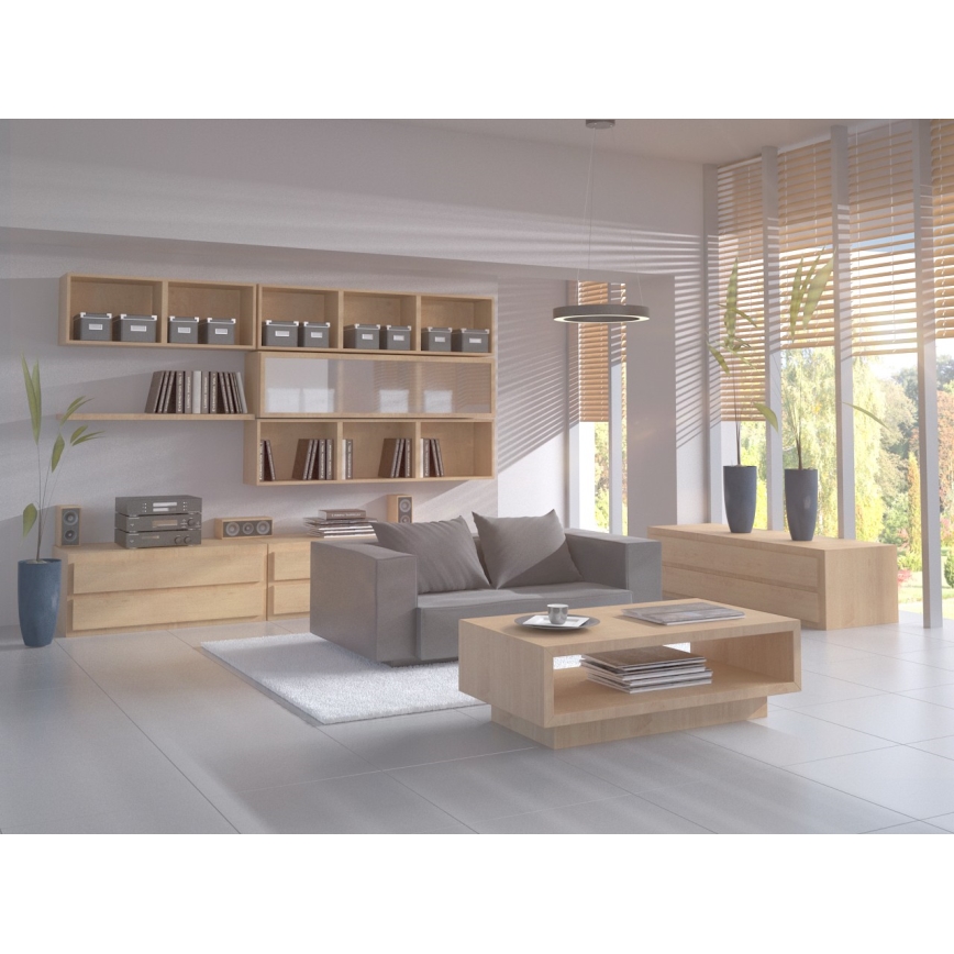 Immax NEO - LED Pritemdomas, ant virvės kabinamas, lubinis šviestuvas PASTEL LED/52W/230V 60 cm baltas Tuya