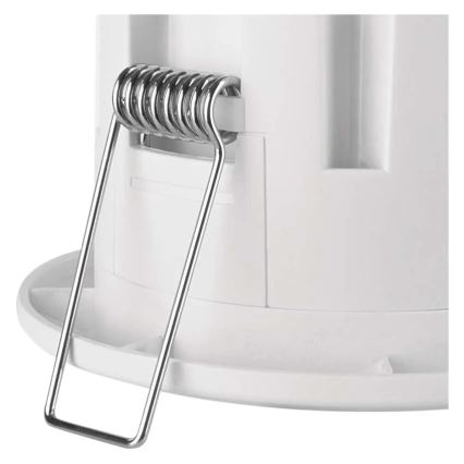 Įmontuojamas belaidis durų skambutis 230 V + 1 x CR2032, baltas