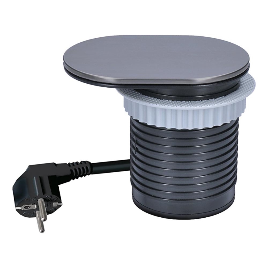 Įmontuojamas lizdas 1Z + USB A+C