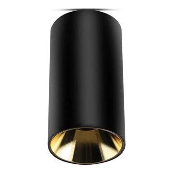 Įmontuojamas šviestuvas 1xGU10/35W/230V juoda/auksinė