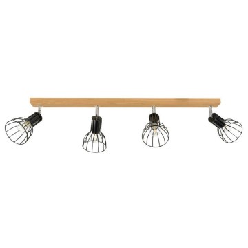 Įmontuojamas šviestuvas MEGAN 4xE14/40W/230V ąžuolas