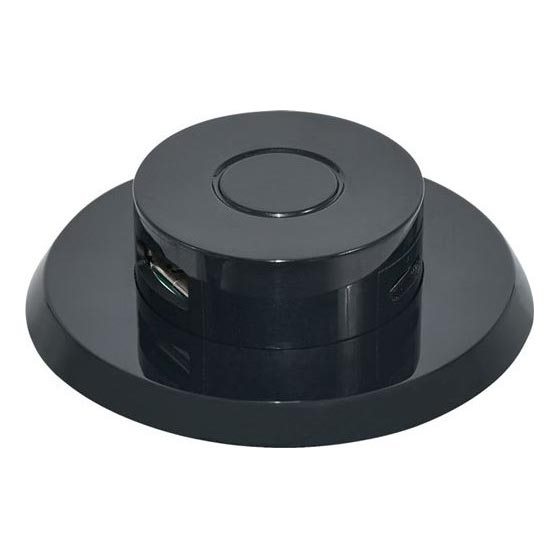 Įmontuojamas USB įkroviklis USB A+C juodas