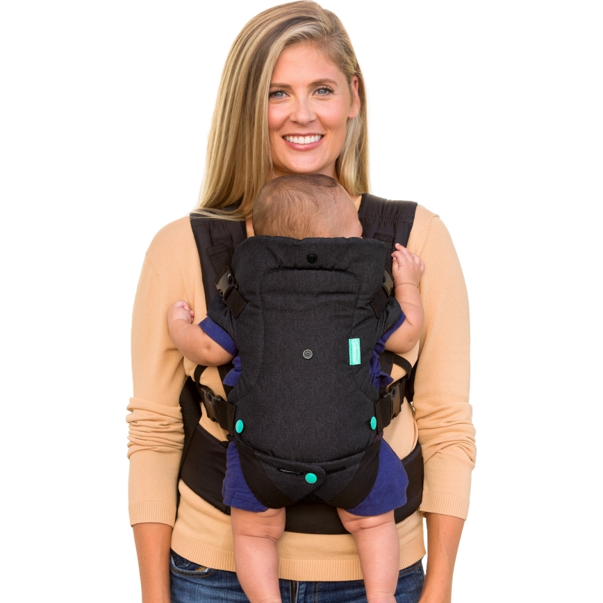 Infantino – Nešioklė FLIP ADVANCED 4in1 juoda