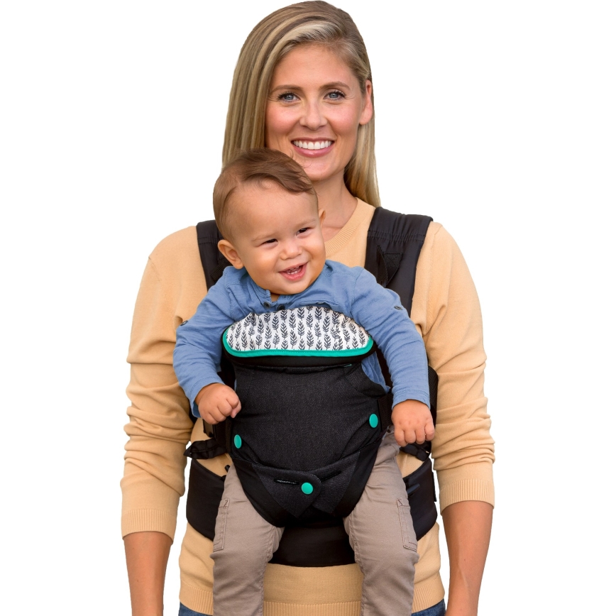 Infantino – Nešioklė FLIP ADVANCED 4in1 juoda