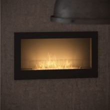 InFire - Pastatomas BIO židinys 90x50 cm 3kW juodas