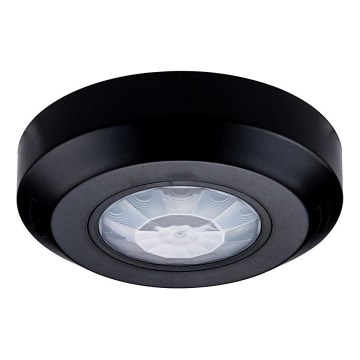 Infraraudonųjų spindulių judesio jutiklis 360° 200W/230V juoda