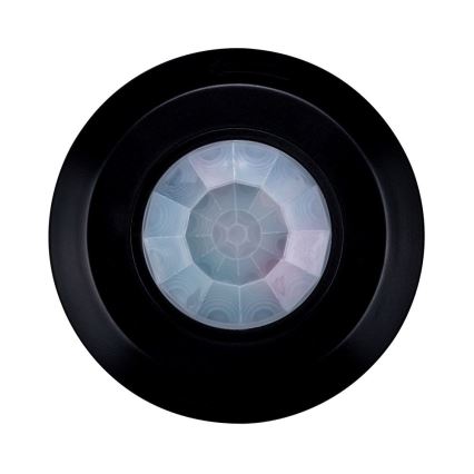 Infraraudonųjų spindulių judesio jutiklis 360° 200W/230V juoda
