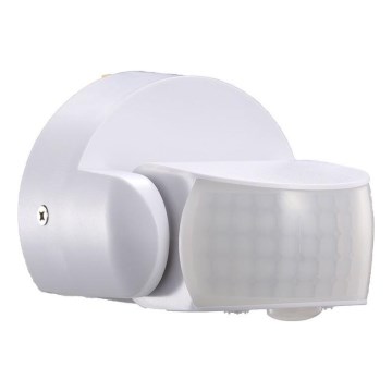 Infraraudonųjų spindulių lauko judesio jutiklis 180/360° 600W/230V IP65 balta