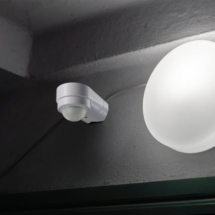 Infraraudonųjų spindulių lauko judesio jutiklis 240° 600W/230V IP65 balta