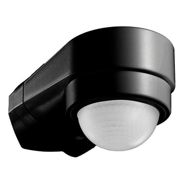 Infraraudonųjų spindulių lauko judesio jutiklis 240° 600W/230V IP65 juoda