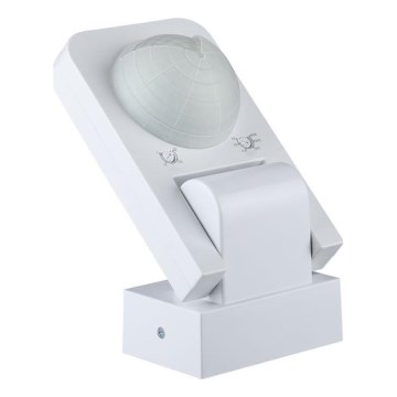 Infraraudonųjų spindulių lauko judesio jutiklis 360° 1000W/230V IP65 balta