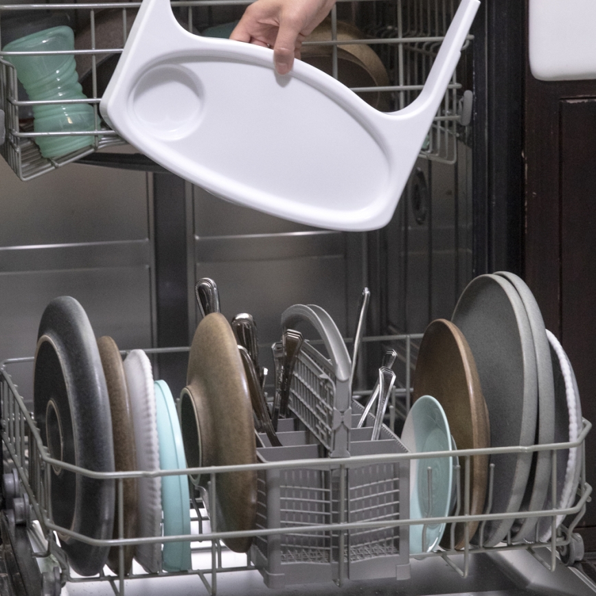 Ingenuity - 2in1 valgomojo kėdės pagalvėlė BABY BASE smėlio spalvos