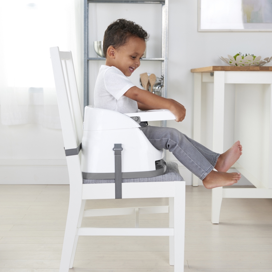 Ingenuity - Booster seat 2in1 BABY BASE smėlio spalva