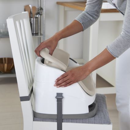 Ingenuity - Booster seat 2in1 BABY BASE smėlio spalva