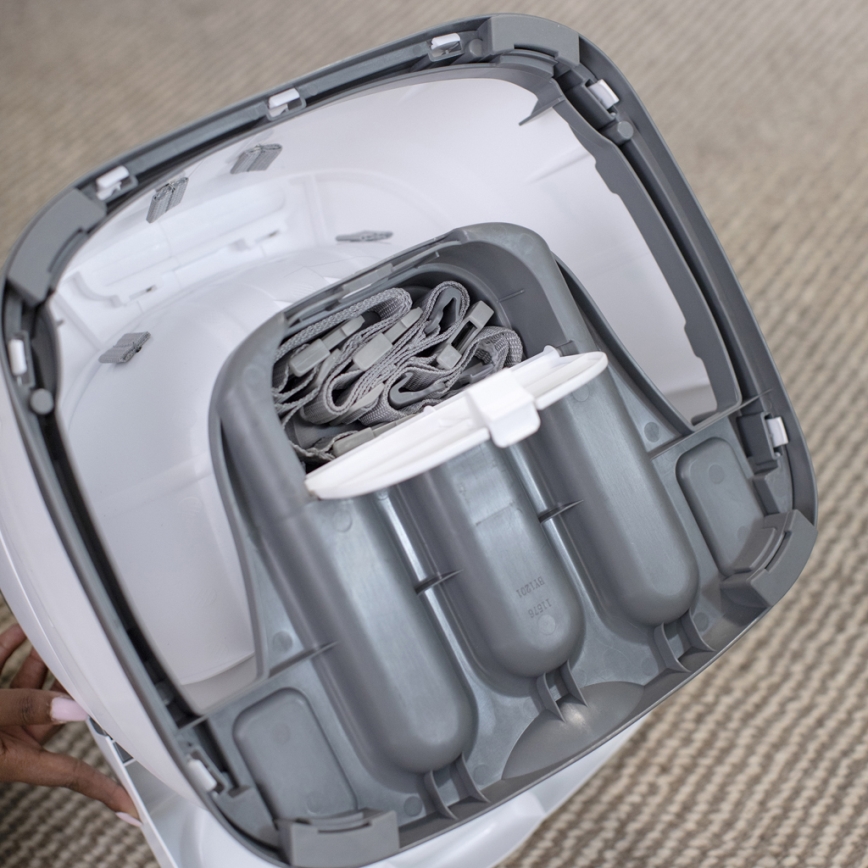 Ingenuity - Booster seat 2in1 BABY BASE smėlio spalva