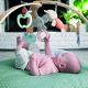 Ingenuity - Kūdikio antklodė, skirta žaisti LOAMY mėtų/pilka