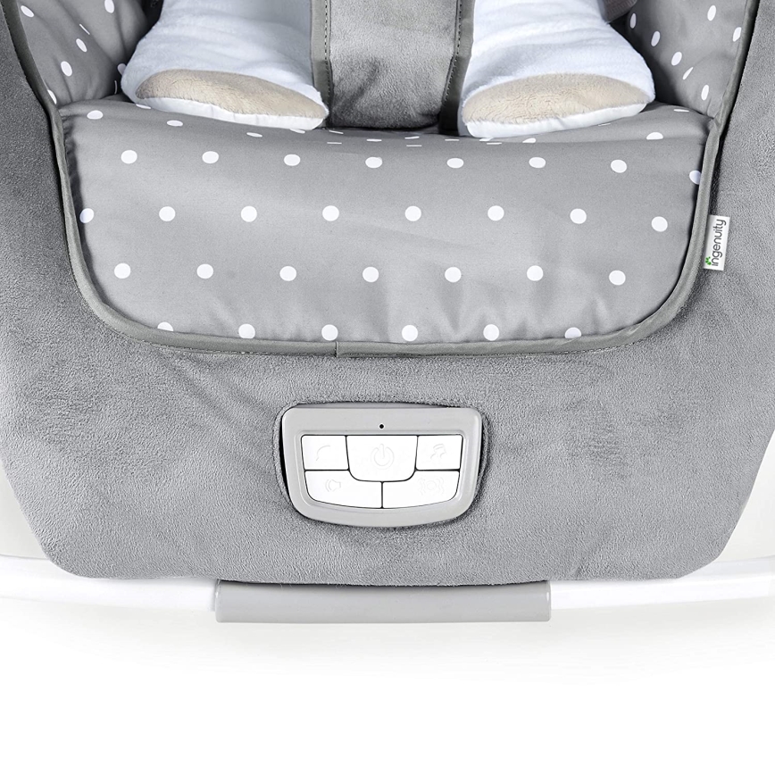 Ingenuity - Kūdikių rokeris su melodija CUDDLE LAMB 3xLR14