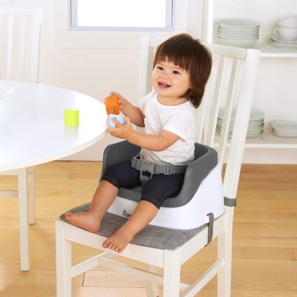 Ingenuity – Valgomojo kėdės pagalvė 2in1 SMARTCLEAN TODDLER pilka