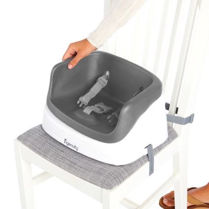 Ingenuity – Valgomojo kėdės pagalvė 2in1 SMARTCLEAN TODDLER pilka