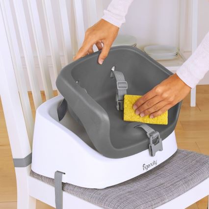 Ingenuity – Valgomojo kėdės pagalvė 2in1 SMARTCLEAN TODDLER pilka