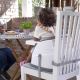 Ingenuity - Valgomojo kėdės pagalvėlė 2in1 BABY BASE pilka