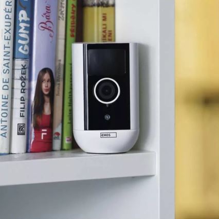 Išmani lauko kamera su judesio jutikliu GoSmart 5V 9600mAh IP65 Wi-Fi Tuya