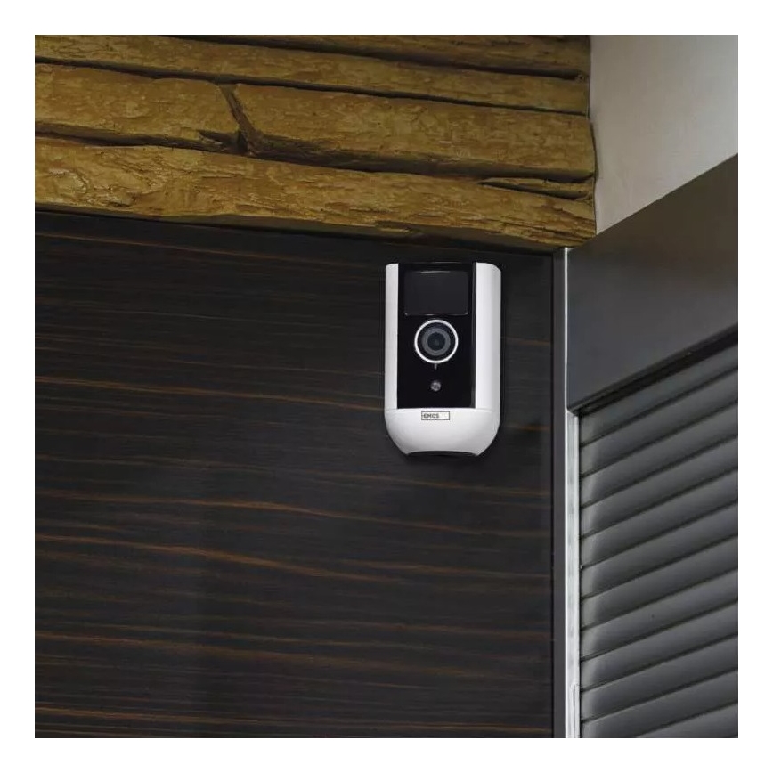 Išmani lauko kamera su judesio jutikliu GoSmart 5V 9600mAh IP65 Wi-Fi Tuya