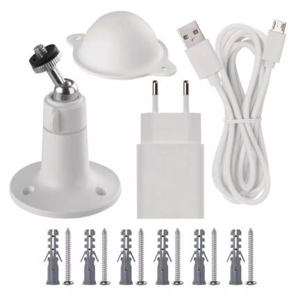 Išmani lauko kamera su judesio jutikliu GoSmart 5V 9600mAh IP65 Wi-Fi Tuya