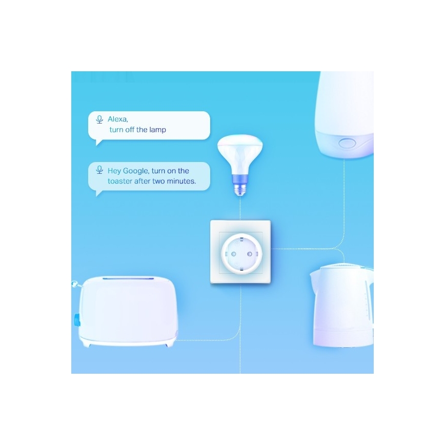 Išmanioji kištukinė rozetė F 3680W su Wi-Fi