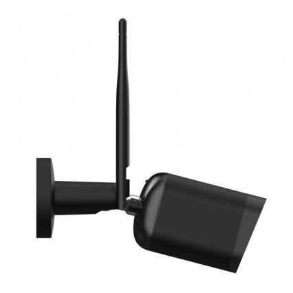Išmanioji lauko kamera su jutikliu Full HD 1080p 12V IP65 Wi-Fi Tuya juoda