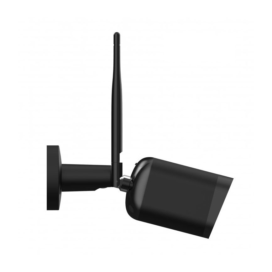 Išmanioji lauko kamera su jutikliu Full HD 1080p 12V IP65 Wi-Fi Tuya juoda