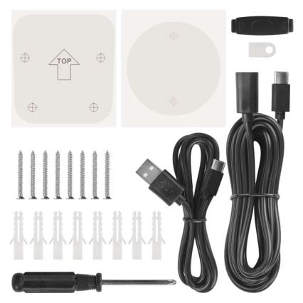 Išmanioji saulės kamera su jutikliu GoSmart 4G/LTE 10400 mAh 5V IP65 Tuya