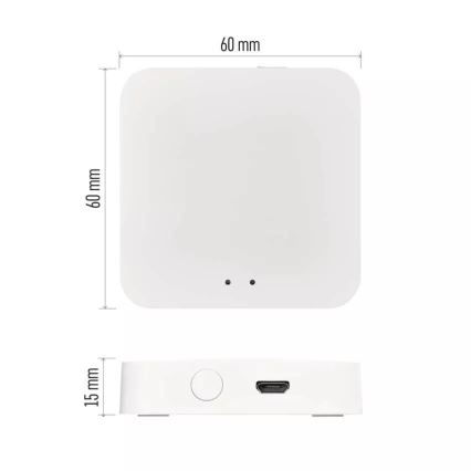 Išmanus jungtuvas GoSmart ZigBee 3.0 5V Wi-Fi