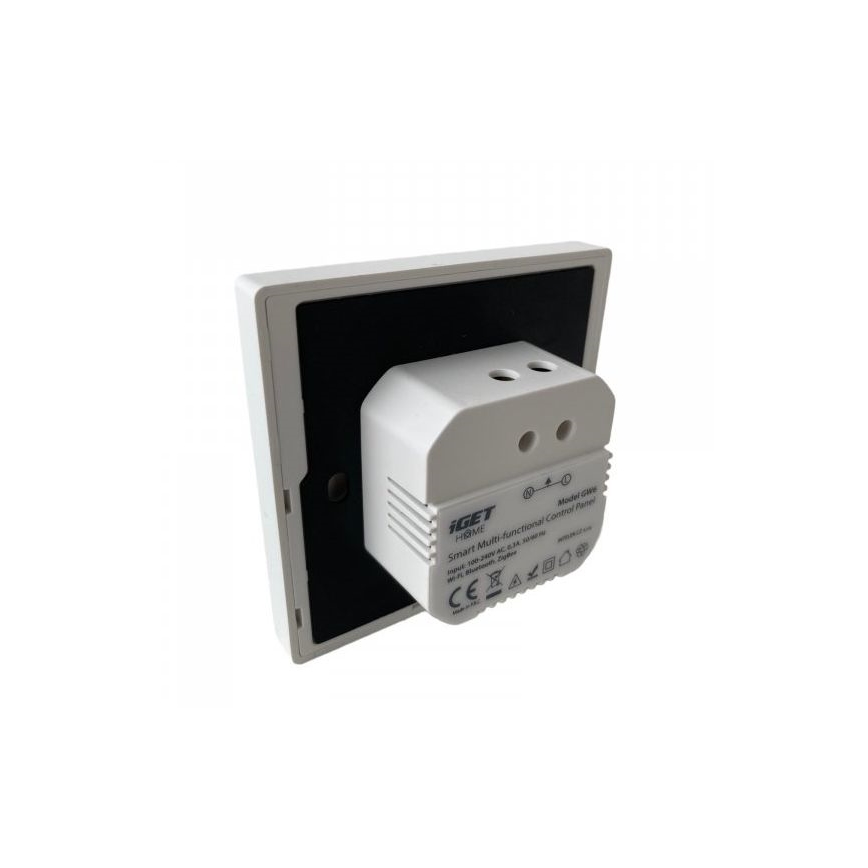 Išmanus jungtuvas su jutikliniu ekranu GW6 Wi-Fi Zigbee Bluetooth