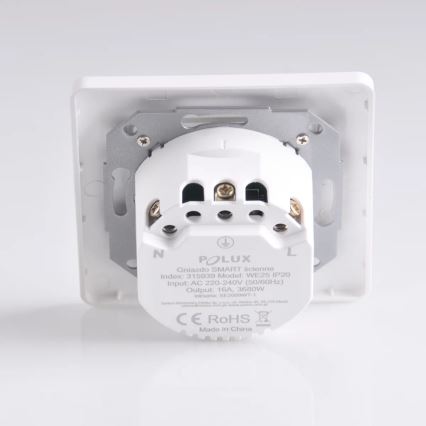 Išmanus kištukas SMART 3680W/230V/16A Wi-Fi Tuya SCHUKO
