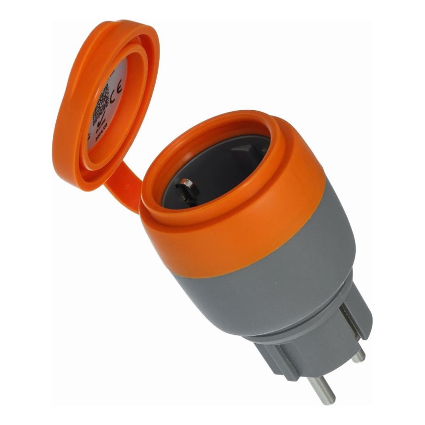 Išmanus lauko lizdas 3680W/230V/Tipas F SCHUKO/16A Wi-Fi IP44