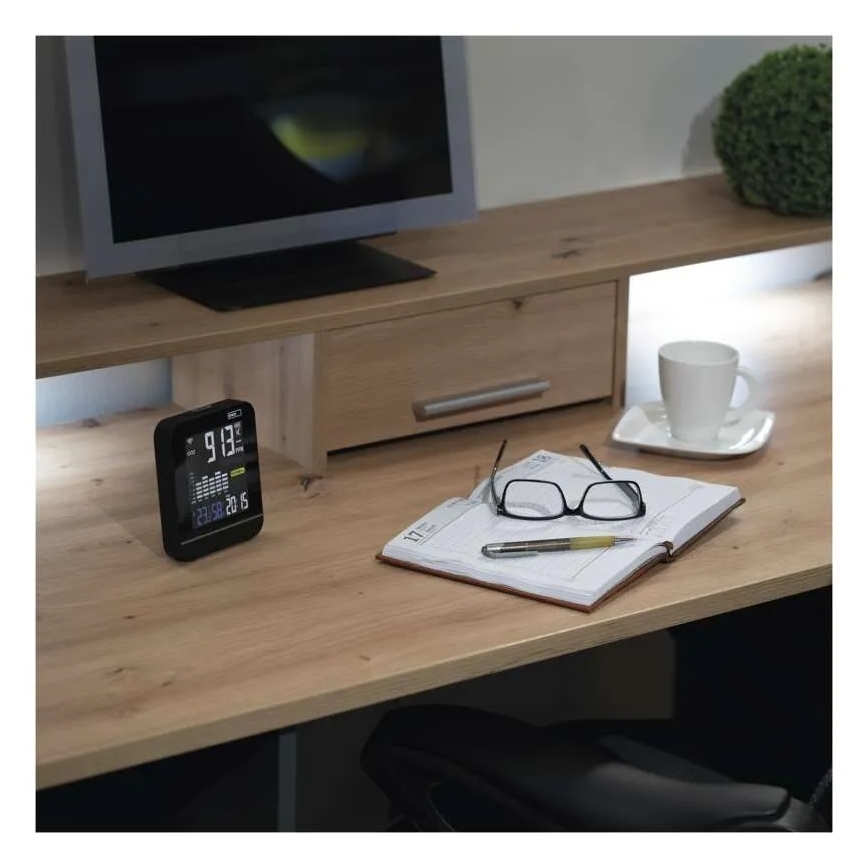 Išmanus oro kokybės monitorius GOSMART 5V Wi-Fi