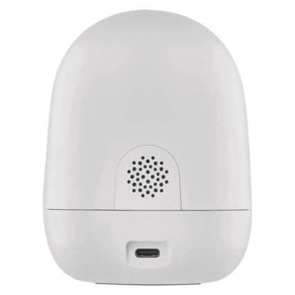 Išmanus patalpose swivel Kamera su judesio jutikliu GoSmart 5V Wi-Fi Tuya balta