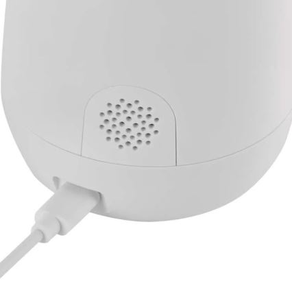 Išmanus patalpose swivel Kamera su judesio jutikliu GoSmart 5V Wi-Fi Tuya balta