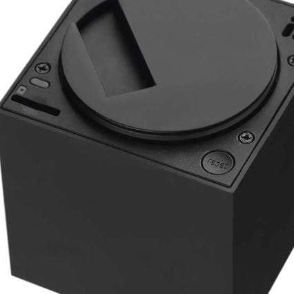 Išmanus patalpose swivel Kamera su judesio jutikliu GoSmart 5V Wi-Fi Tuya juoda