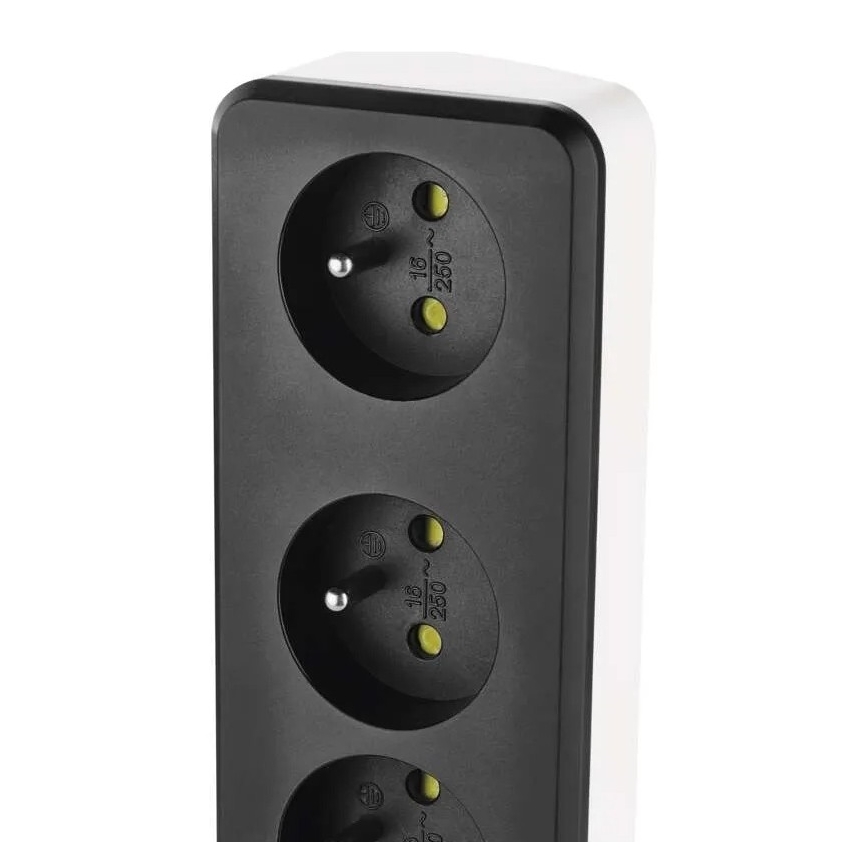 Išmanus prailginimas laidas su jungikliu GoSmart 4Z + 1xUSB-A + 1xUSB-C 2 m Wi-Fi Tuya