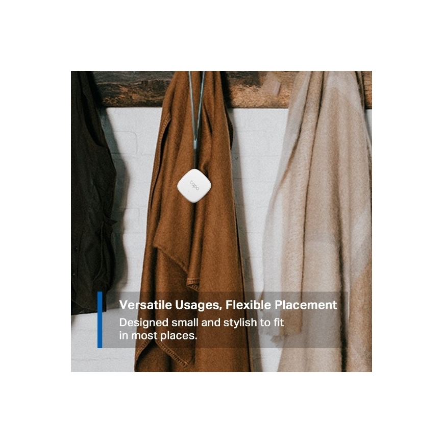 Išmanus temperatūros ir drėgmės matavimo jutiklis 1xCR2450