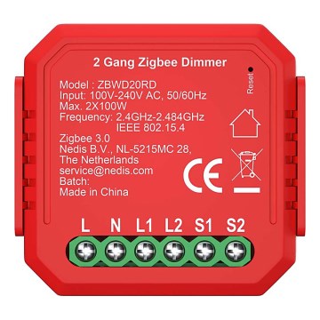 Išmanusis dvigubas šviesos reguliatorius SmartLife 230V