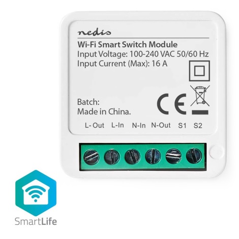 Išmanusis jungiklis SmartLife Wi-Fi 230V
