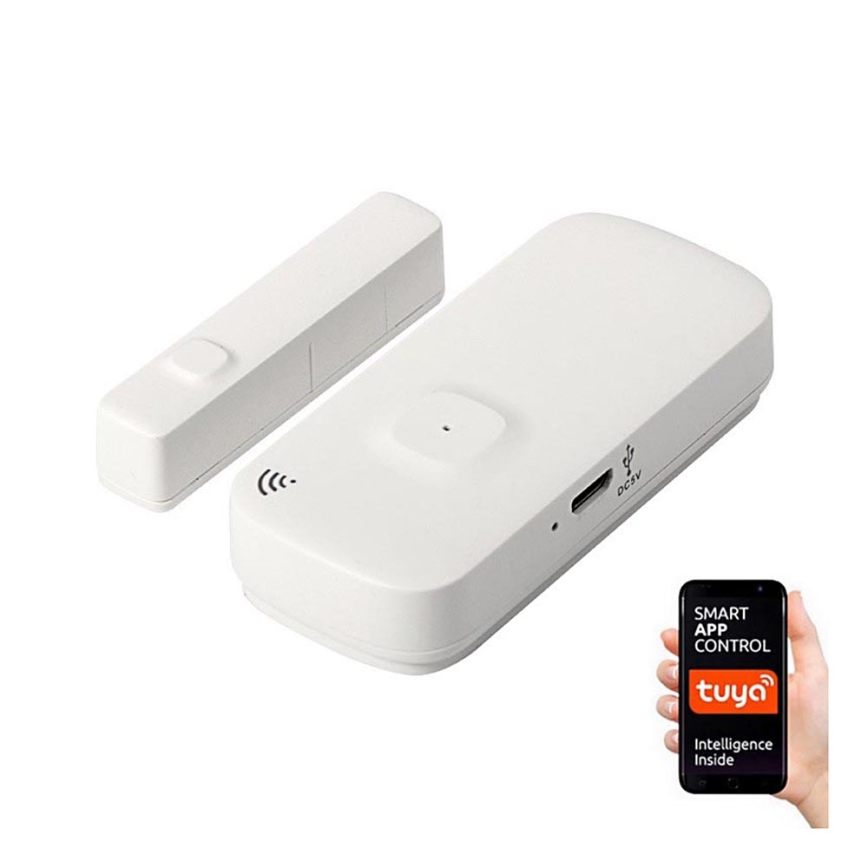 Išmanusis langų ir durų jutiklis 3,7V 500 mAh Wi-Fi Tuya