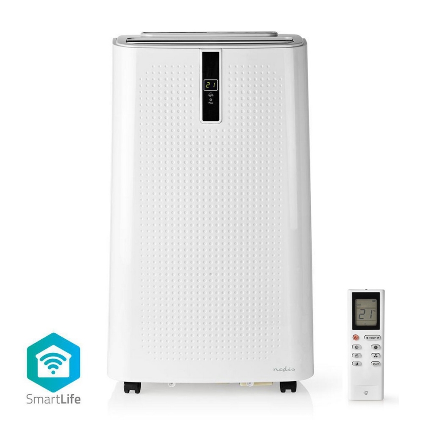 Išmanusis mobilusis oro kondicionierius 3in1 su visais priedais 1010W/230V 9000BTU Wi-Fi + nuotolinio valdymo pultas